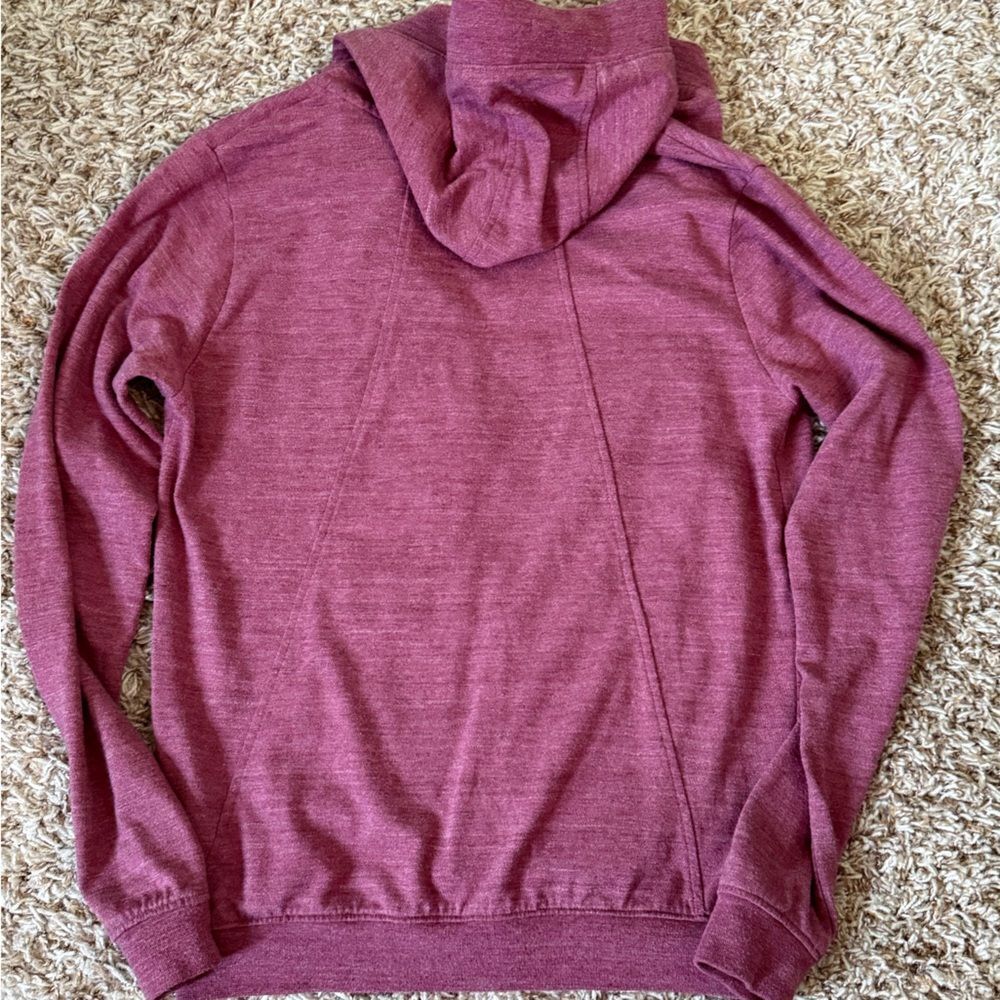 Nike Zip Up Hooded Jacket Lightweight Rose Mauve Athleisure Streetwear Womens S - Picture 2 of 8